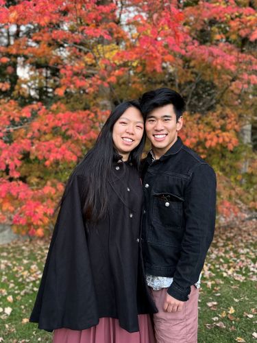 Lillian Zhu and her partner, Will.